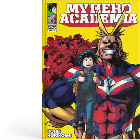 مانگای My Hero Academia Vol.1